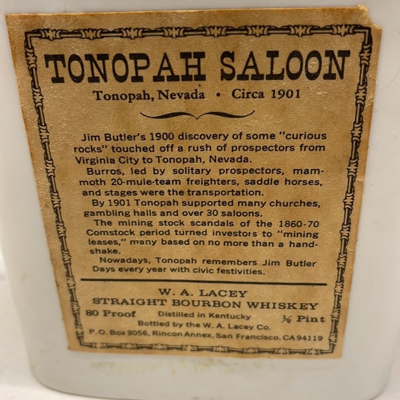 - Vintage 1975 Tonopah saloon whiskey decanter - Picture 6 of 8